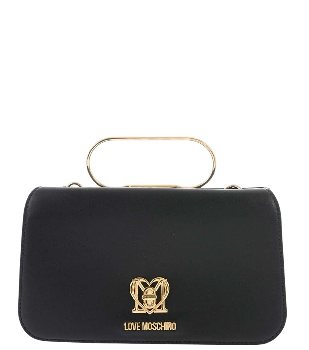 Black Logo Small Shoulder Bag 2