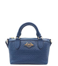 Dark Blue Valentina Mini Satchel 1