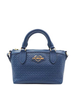 Dark Blue Valentina Mini Satchel 1