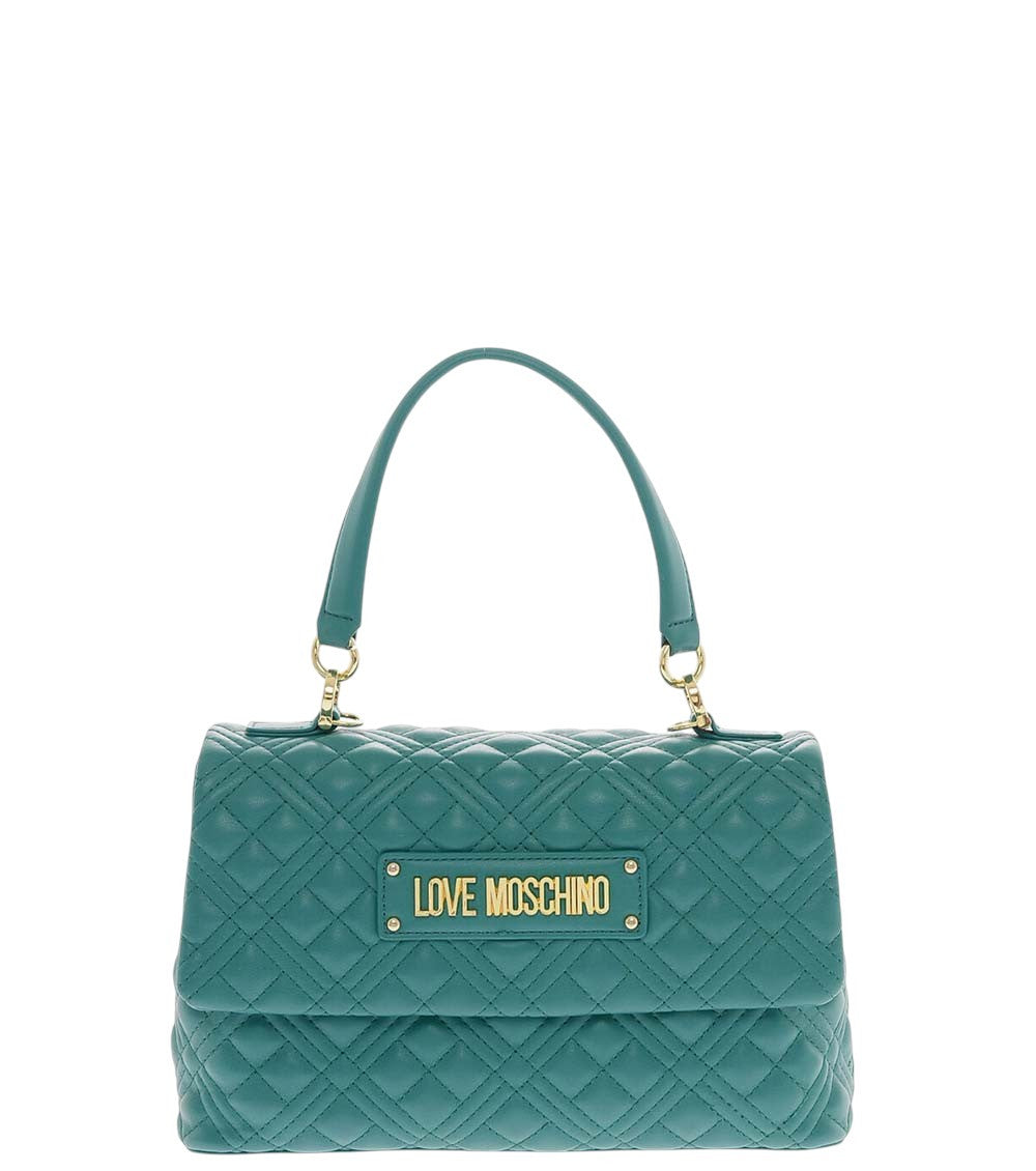 Green Logo Small Satchel 1