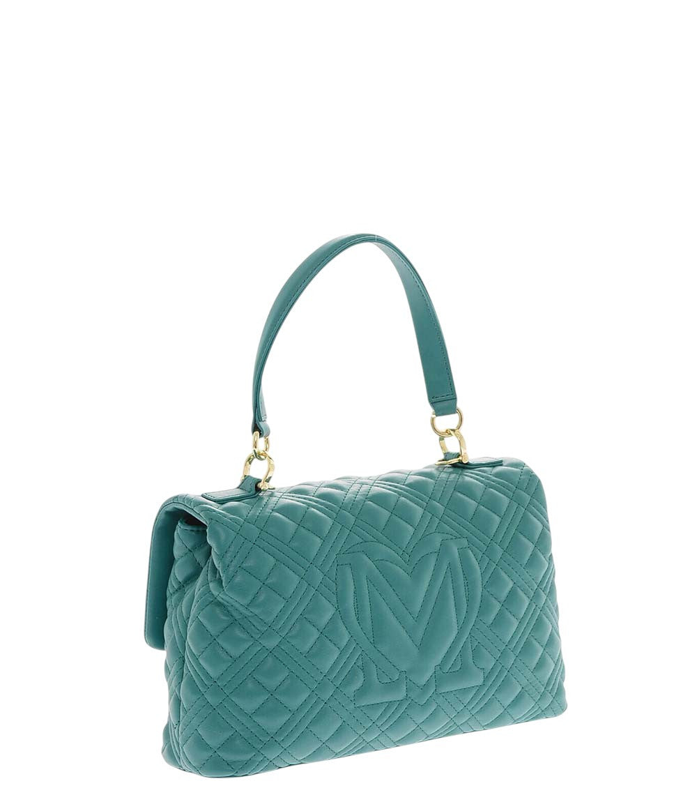 Green Logo Small Satchel 2