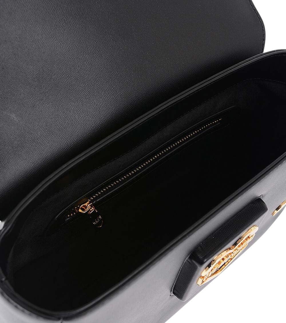 Black Logo Small Satchel 3