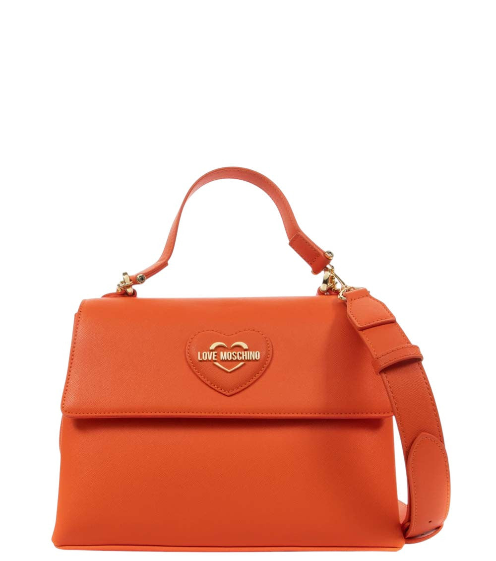 Orange Logo Small Satchel 1
