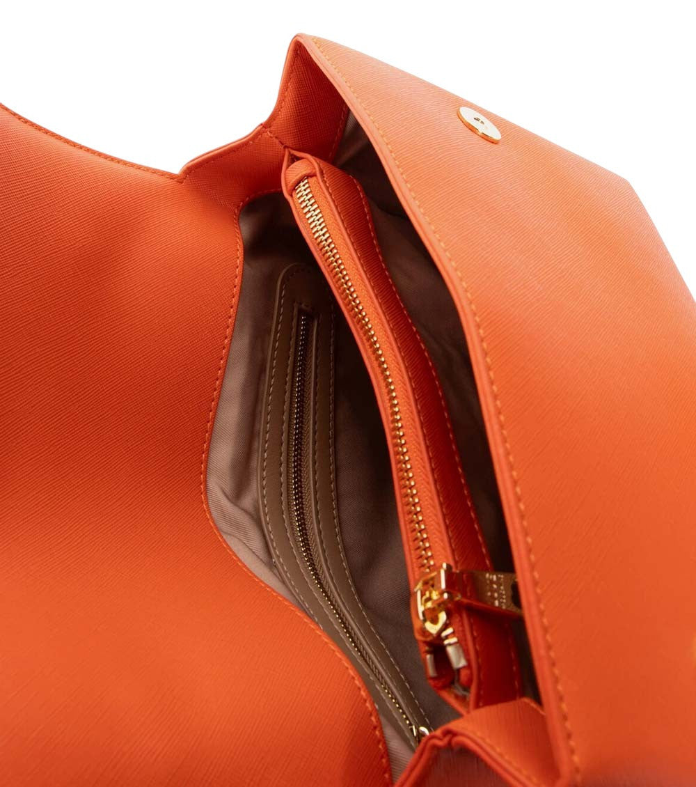 Orange Logo Small Satchel 4