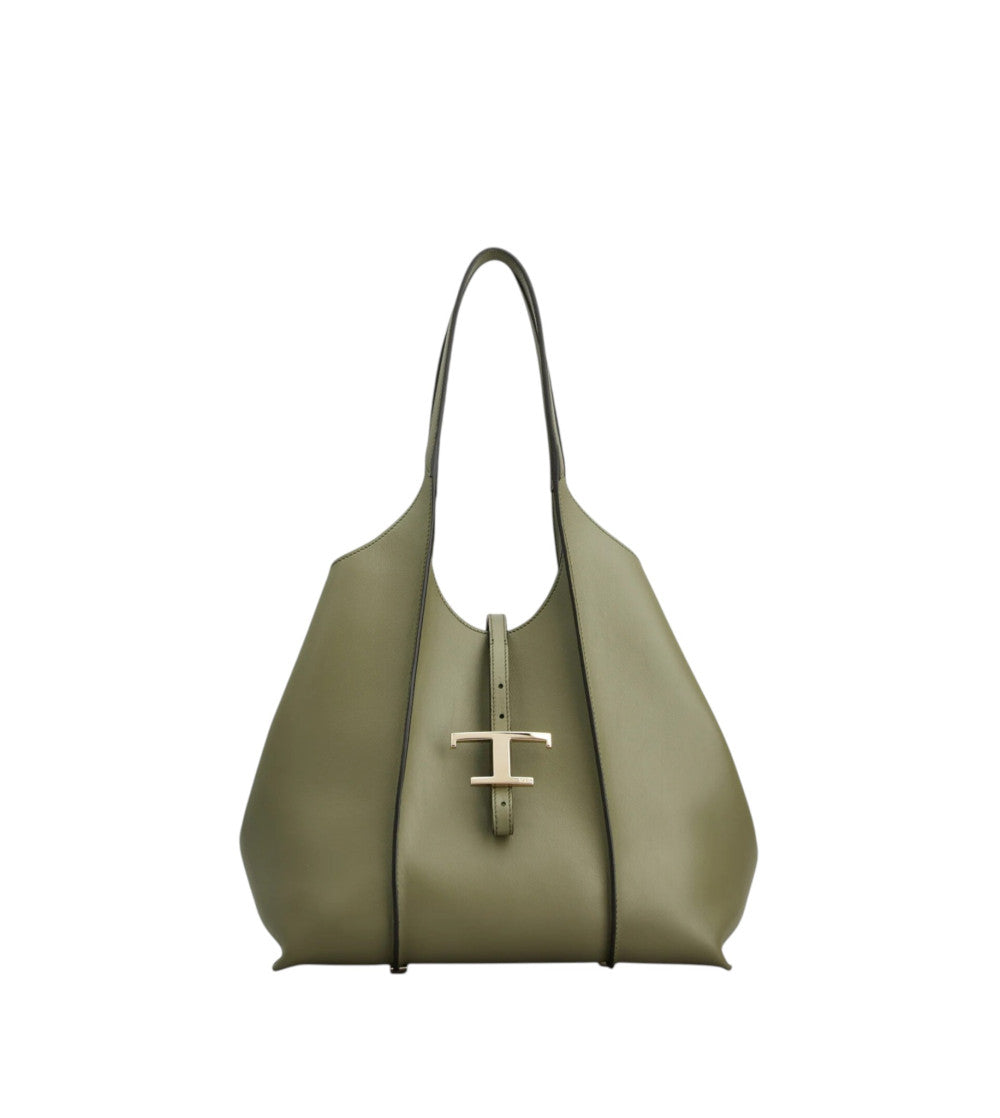 Green T Timeless Small Tote 1