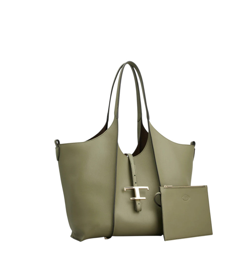 Green T Timeless Small Tote 2