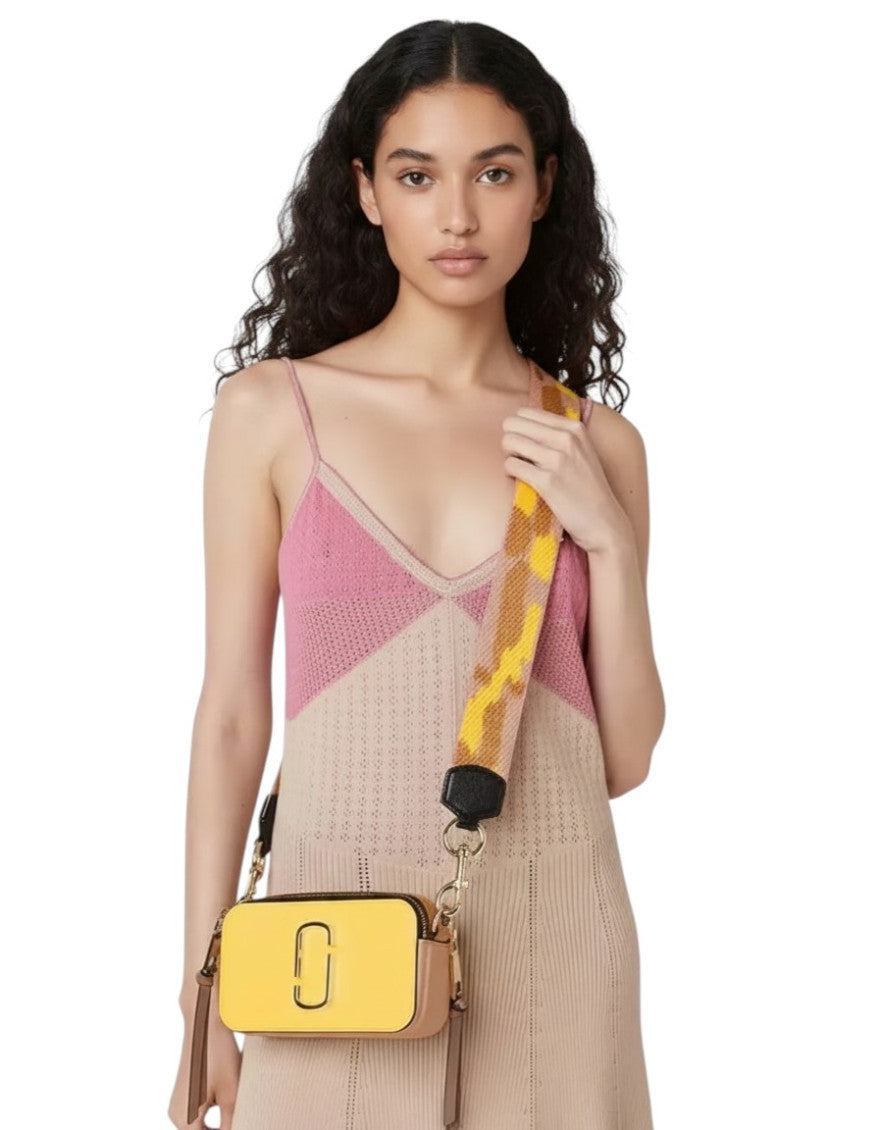 Yellow Snapshot Mini Crossbody Bag 5