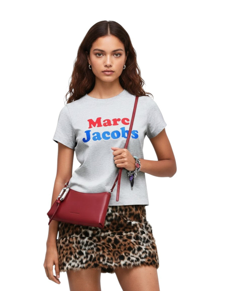 Red Scene Convertible Mini Shoulder Bag 4