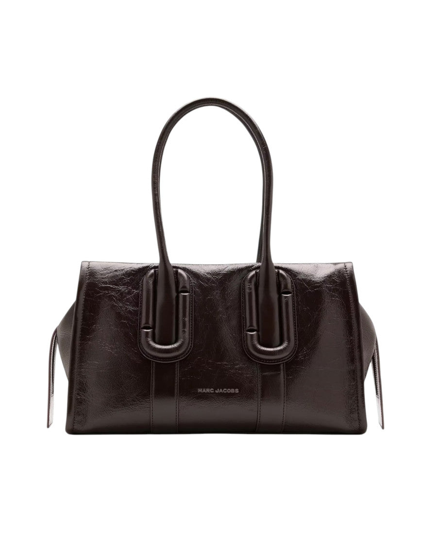 Dark Brown Babe City Large Tote 1