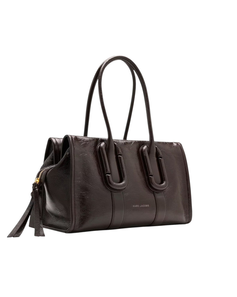 Dark Brown Babe City Large Tote 3