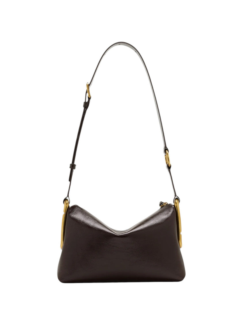 Brown Scene Medium Shoulder Bag 3