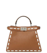 Brown Peekaboo ISeeU Small Satchel 1