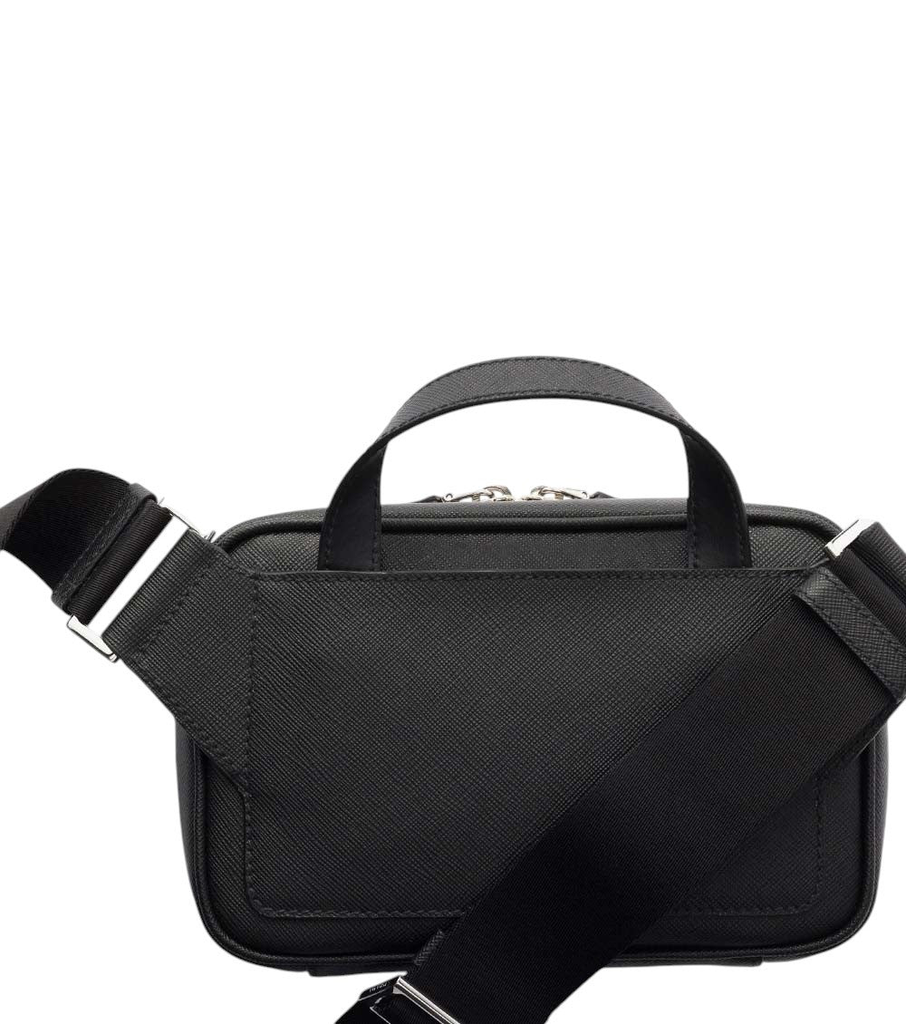 Black Logo Mini Crossbody Bag 3