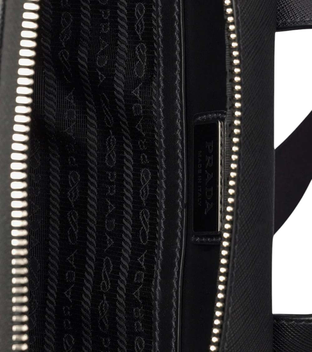 Black Logo Mini Crossbody Bag 4