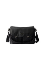 Black Logo Large Crossbody Bag 1
