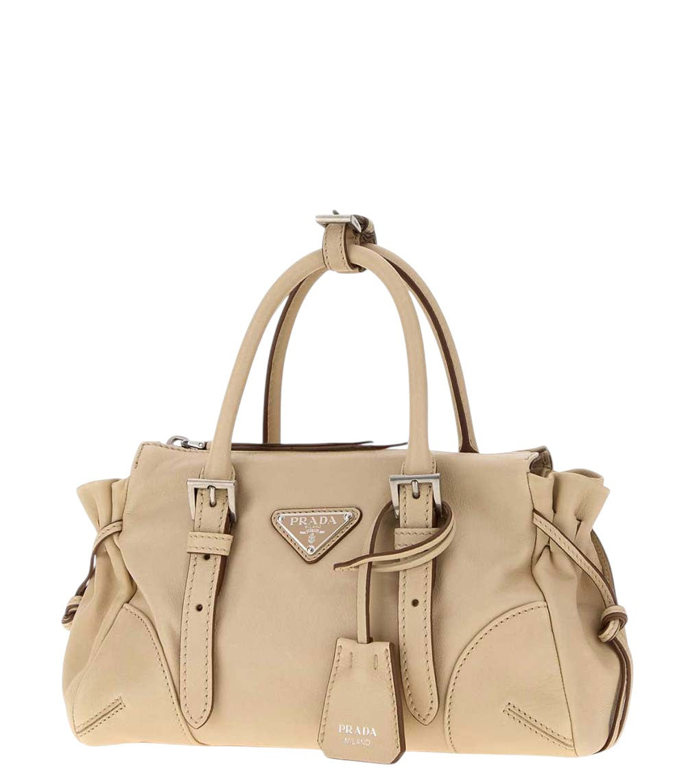 Beige Karin Small Satchel 2