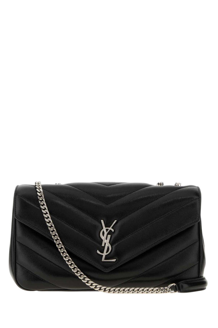 Black Loulou Medium Shoulder Bag 1
