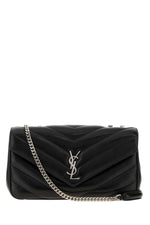 Black Loulou Medium Shoulder Bag 1