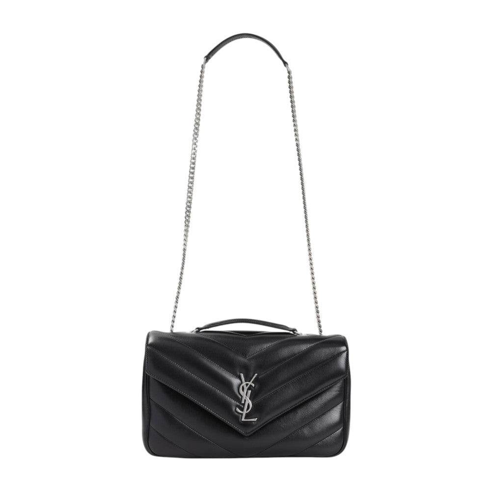 Black Loulou Medium Shoulder Bag 3