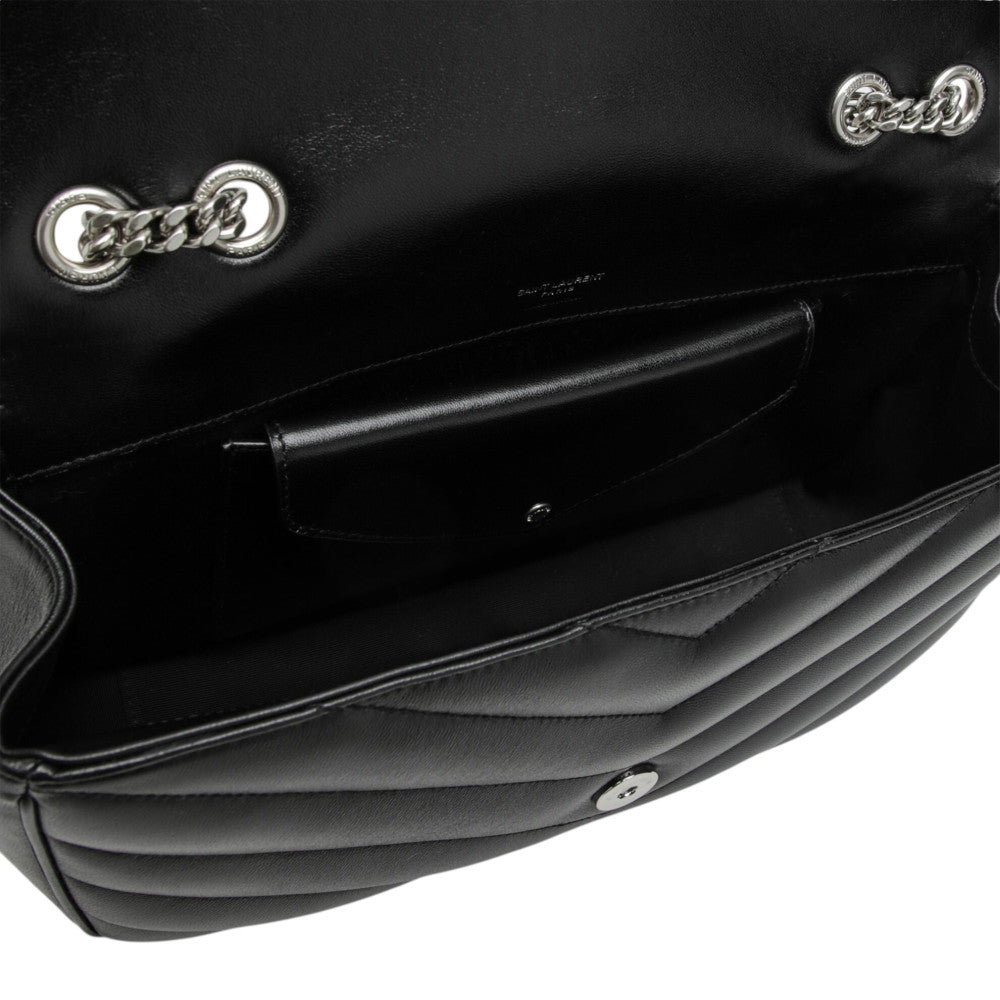 Black Loulou Medium Shoulder Bag 5