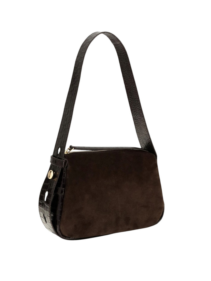 Dark Brown Romy Small Shoulder Bag 2