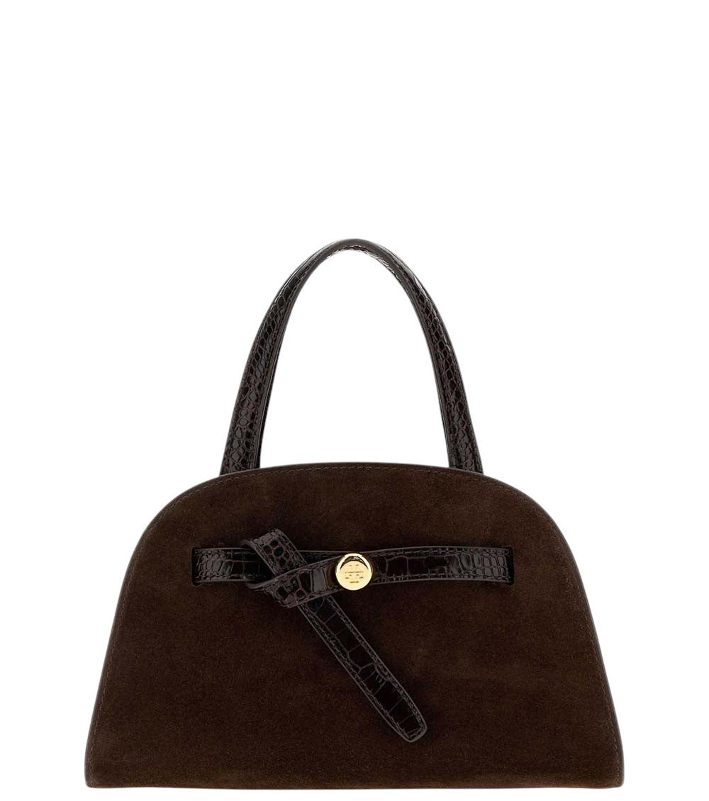 Dark Brown Romy Small Satchel 1