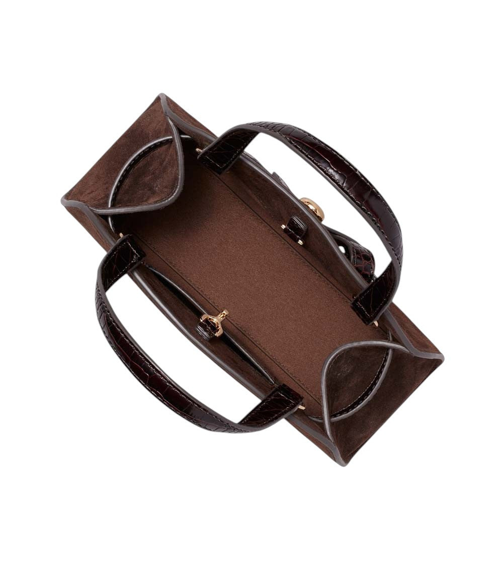 Dark Brown Romy Small Satchel 4