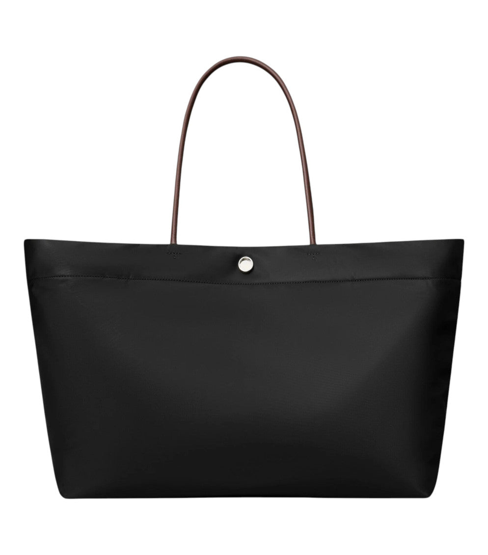 Black Ella Twist Reversible Large Tote 3