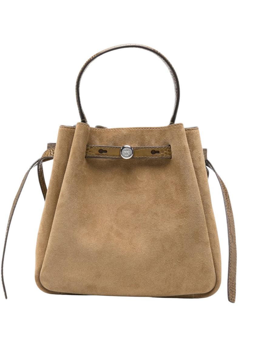 Beige Romy Small Bucket Bag 1