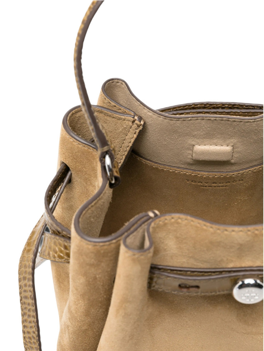 Beige Romy Small Bucket Bag 3