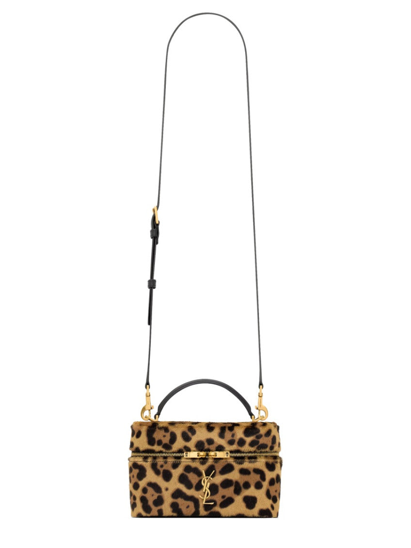 Leopard Print Gaby Vanity Mini Crossbody Bag 1
