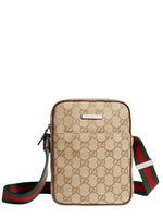 Beige GG Small Crossbody Bag 1