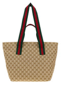 Beige GG Small Tote 1