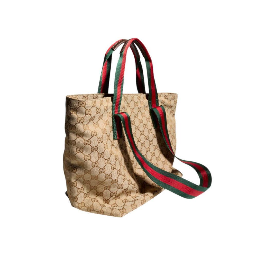 Beige GG Small Tote 3