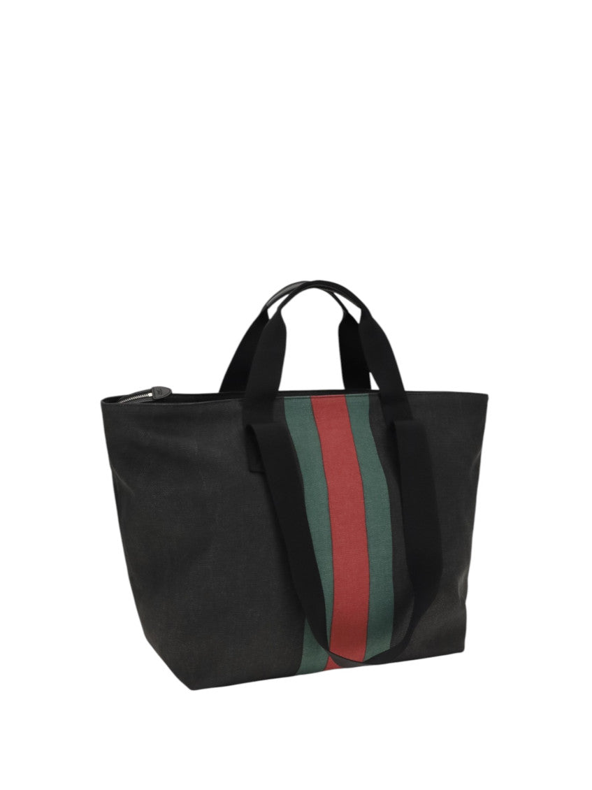 Black Positano Medium Tote 3