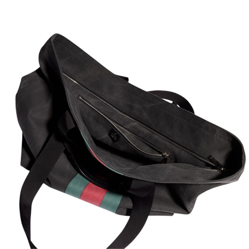 Black Positano Medium Tote 5