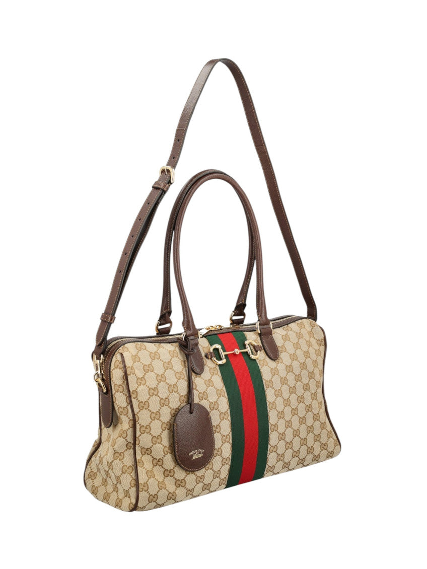 Beige Borsetto Large Duffle Bag 2