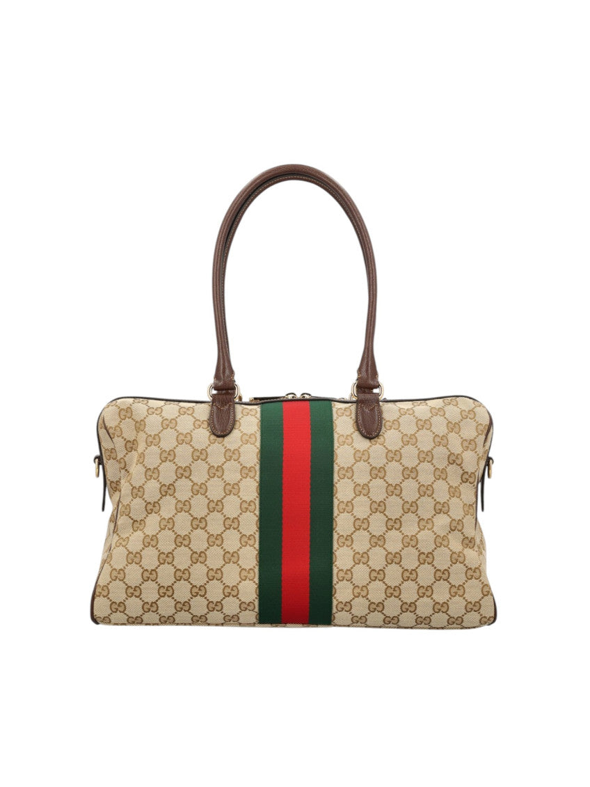 Beige Borsetto Large Duffle Bag 3
