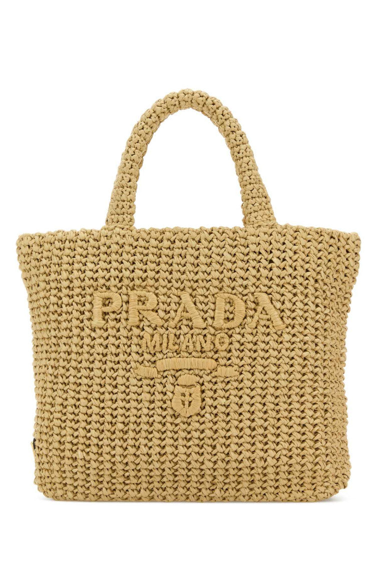 Tan Logo Small Tote 1