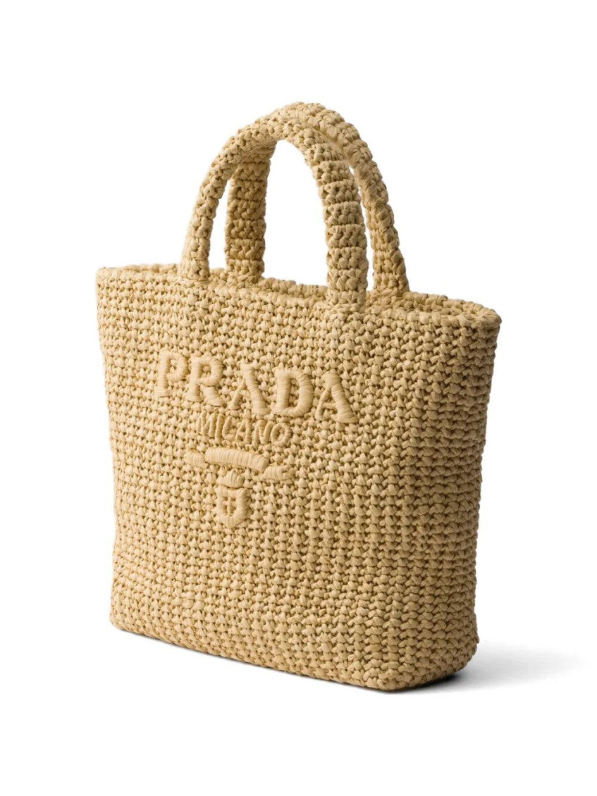 Tan Logo Small Tote 2