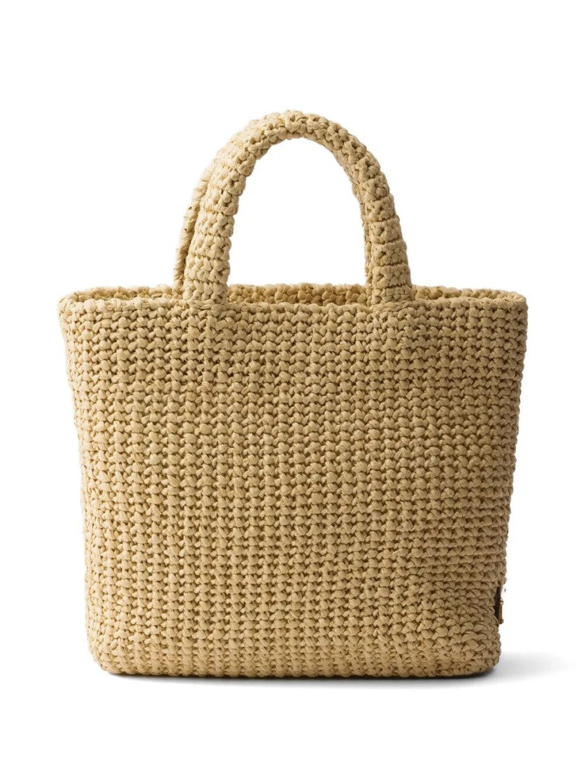 Tan Logo Small Tote 3