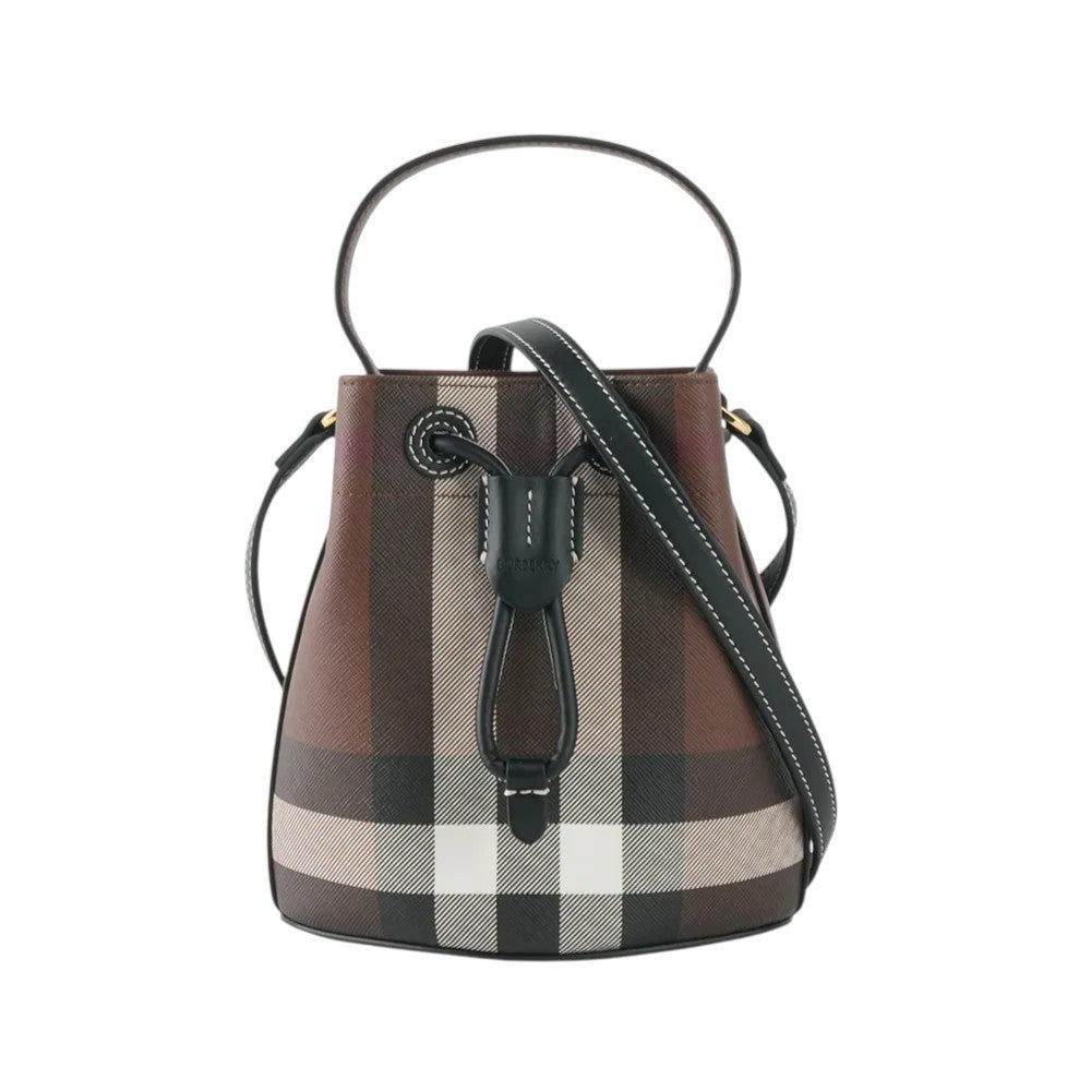 Brown TB Mini Bucket Bag 1