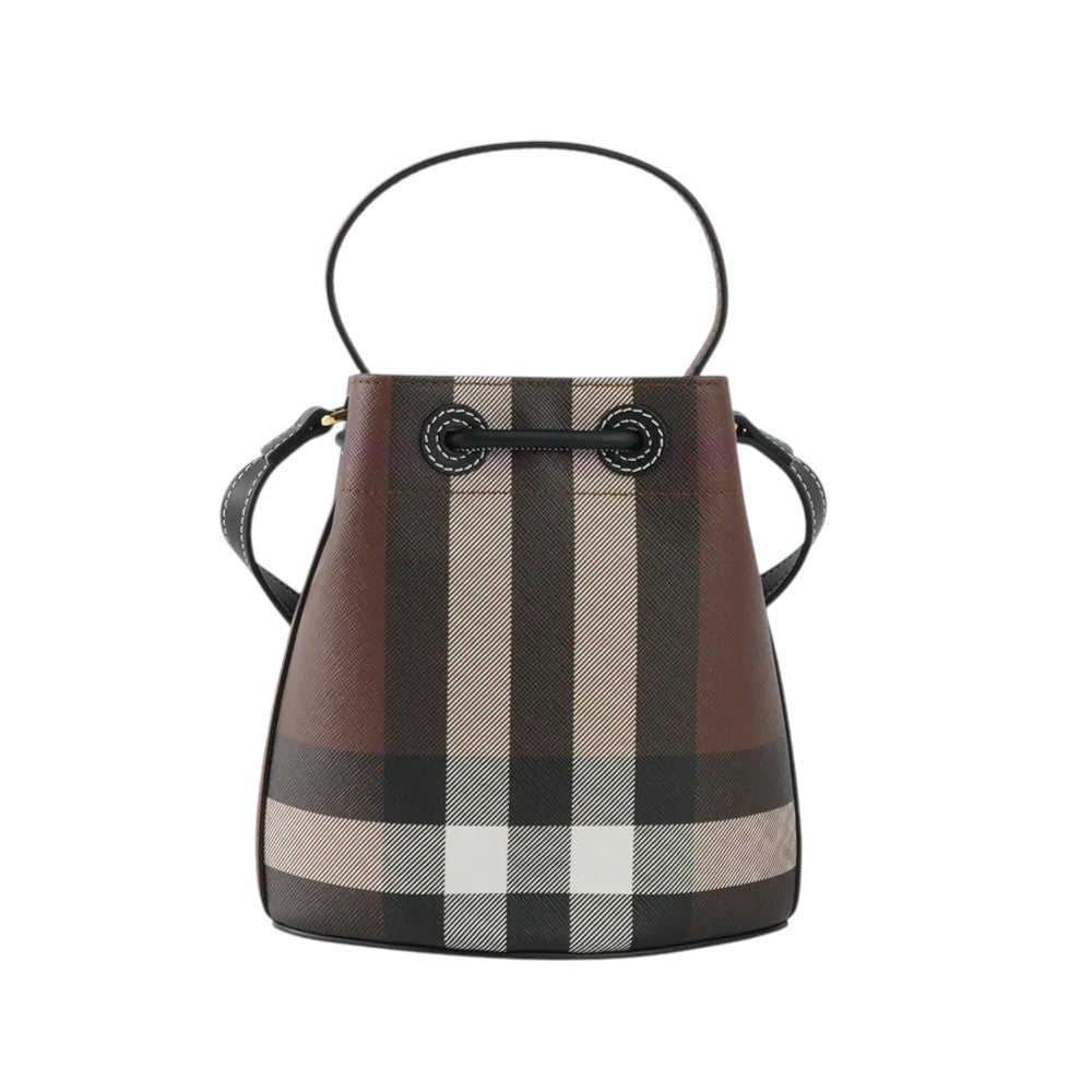 Brown TB Mini Bucket Bag 2