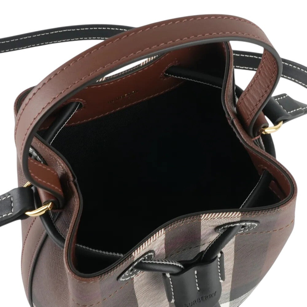 Brown TB Mini Bucket Bag 3