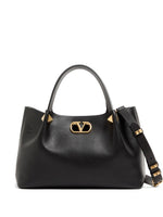 Black VLogo Small Tote 1