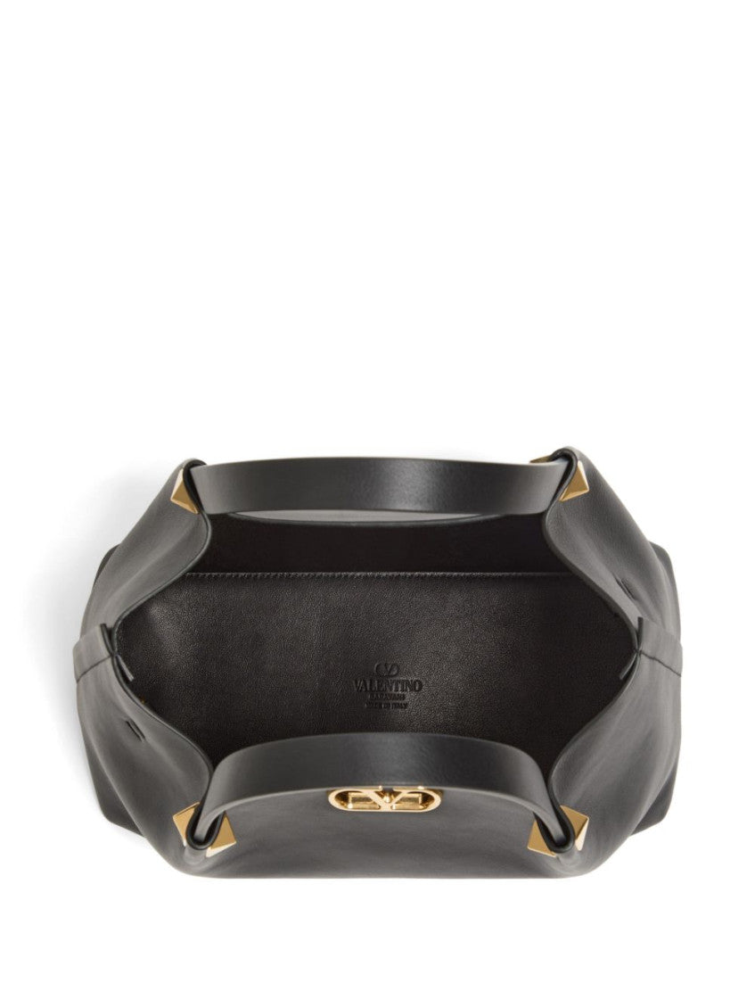 Black VLogo Small Tote 3