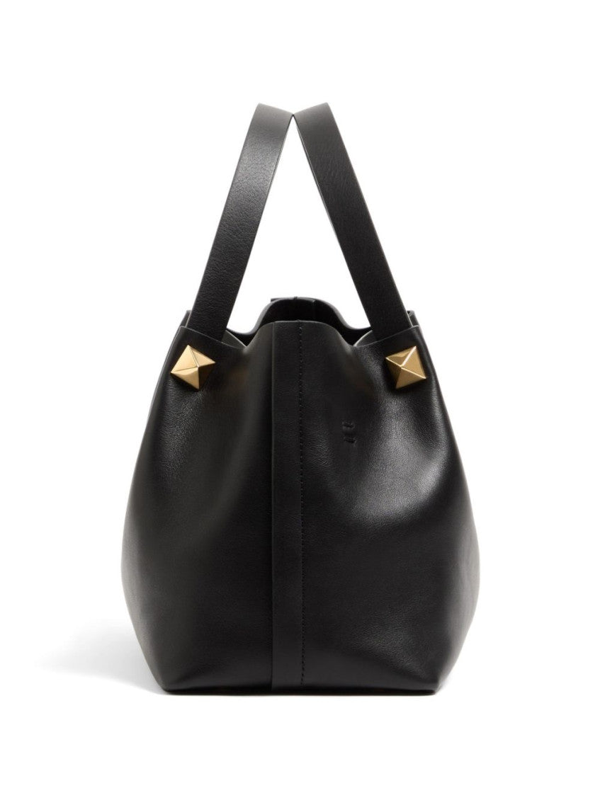 Black VLogo Small Tote 4