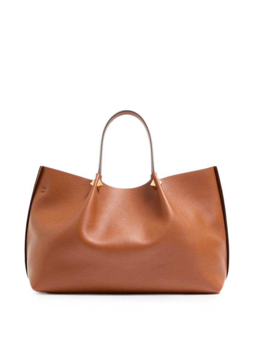 Brown VLogo Signature Large Tote 2