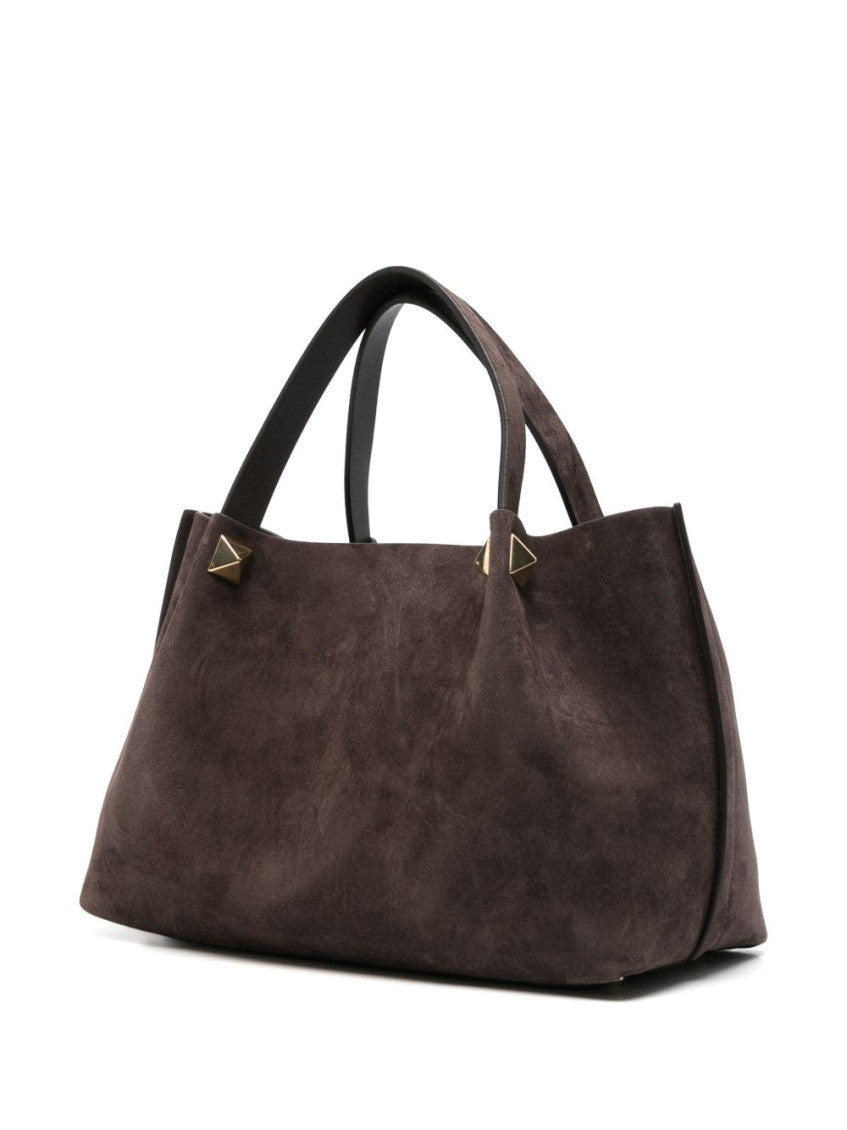 Brown VLogo Signature Large Tote 2