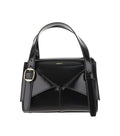 Black Rigid Mini Satchel Bag 1